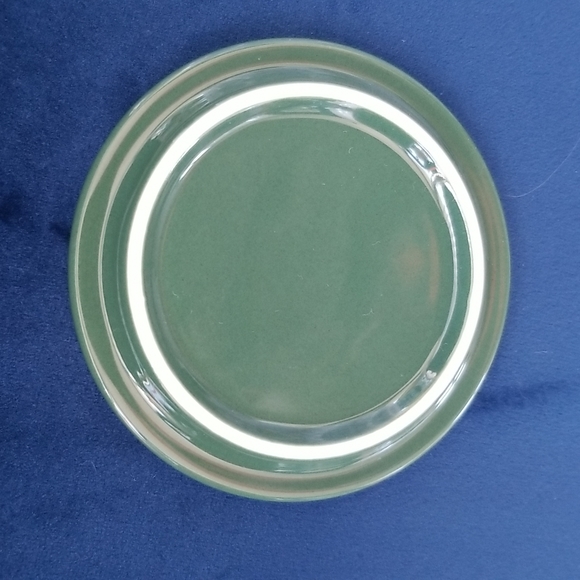 David's Tea coffee mug with lid. Green / blue with Nordic pattern 16 oz. NWOT - Picture 5 of 5